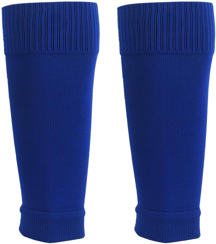 BUKEORE 2 Set Anti-Slip Grip Soccer Socks with Shin Guard Sleeves, Sports Athletic Socks for Men Women - Image 3